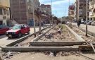استمرار أعمال تطوير ورفع كفاءة شارع 15 سبتمبر بمدينة بورفؤاد - eg