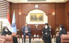 رئيس دير الأنبا بولا يهنئ محافظ البحر الأحمر بمناسبة توليه المنصب - eg