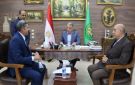 محافظ الإسماعيلية يستقبل وكيل وزارة الزراعة الجديد لبحث التعاون المشترك - eg