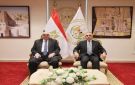 وزير العدل يستقبل رئيس هيئة قضايا الدولة للتهنئة بتوليه مهام منصبه - eg