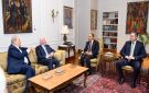 وزير الخارجية يستقبل رئيس المجلس الوطني الفلسطيني وأمين سر منظمة التحرير الفلسطينية - eg