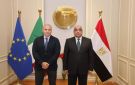وزير العدل يستقبل سفير دولة إيطاليا بالقاهرة - eg