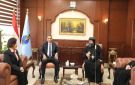 وفد الكنيسة برئاسة الأنبا إيلاريون يهنئ محافظ البحر الأحمر بتوليه مهام منصبه - eg