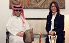  نزرع الأمل والبهجة .. تركي آل الشيخ يلتقي بوزيرة الثقافة المصرية - eg