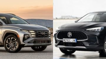 مقارنة بين إم جى إتش إس وهيونداي توسان 2026