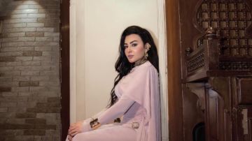 ميرهان حسين تخطف الأنظار بإطلالة رمضانية