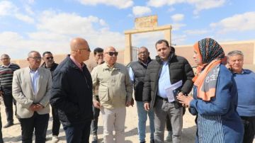 نائب وزيرة الإسكان يتفقد مشروعات الصرف الصحي ضمن مبادرة حياة كريمة بمحافظة المنيا