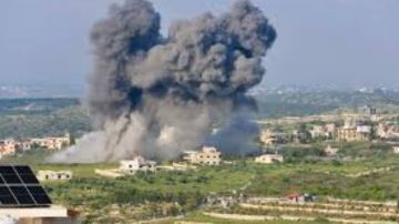 10 شهداء و5 جرحى في غارة إسرائيلية على بلدة تمنين في بعلبك شرقي لبنان