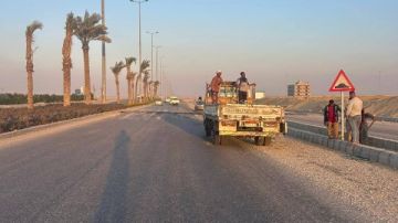 أكتوبر الجديدة يكثف أعمال صيانة المحاور وتنسيق الموقع العام لخدمة المناطق الاستثمارية والسكنية بالمدينة