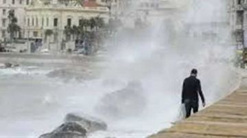 أمطار على الإسكندرية تزامنا مع نوة أنواء السلوم