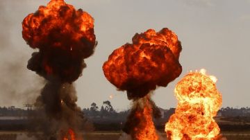 انفجارات في أصفهان وتبريز وشهر رضا ومطار بندر عباس في إيران