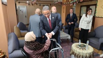 محافظ الجيزة يزور دور الأيتام ورعاية المسنين بالعجوزة ويؤكد تقديم الدعم الشامل للنزلاء محافظ الجيزة يزور دور الأيتام ورعاية المسنين بالعجوزة ويؤكد تقديم الدعم الشامل للنزلاء