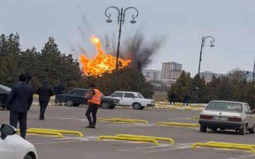 إيران تقصف أذربيجان بمسيرة وباكو تحتفظ بحق الرد إيران تقصف أذربيجان بمسيرة وباكو تحتفظ بحق الرد