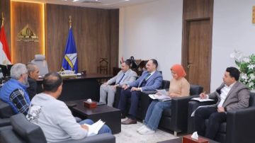 المقاولون العرب تتابع الموقف التنفيذى لمشروعى شطا واللسان بدمياط