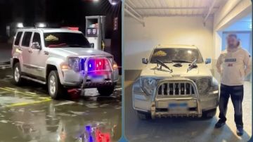 عليها شعار مجلس النواب وبداخلها أسلحة نارية.. القبض على مالك سيارة في أسيوط