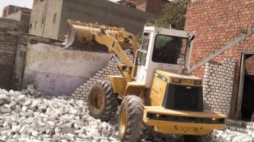 إزالة 10 حالات تعد خلال حملة مكبرة بسيدي سالم في كفر الشيخ صور