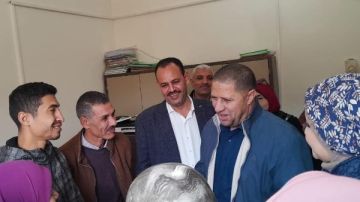 السكرتير العام لبي سويف يتفقد مستجدات وسير العمل بملف التصالح على مخالفات البناء خلال زيارته لمركز ومدينة الفشن