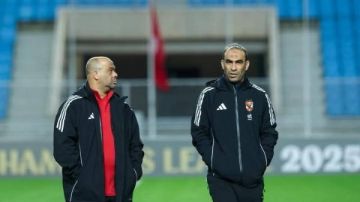 شاهد.. استعدادات الأهلي لمواجهة الترجي التونسي