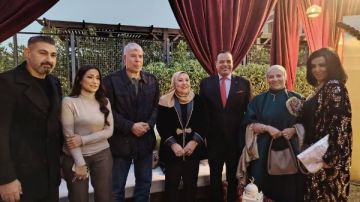 نقيب الإعلاميين يستقبل ياسر جلال ومصطفى بكري وشبانة والدغيدي في إفطار رمضاني