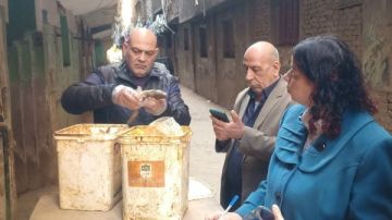 ضبط مصنع غير مرخص للفسيخ والسردين المملح بالقليوبية والتحفظ على 850 كجم أسماك فاسدة