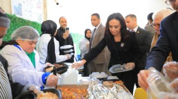 وزيرة التضامن تتفقد مطبخ الملائكة وأنشطة هوب أكاديمي لذوي الإعاقة بالشروق