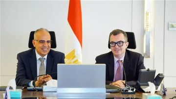 وزيرا الري والتخطيط يناقشان الخطة الاستثمارية للعام المالي 2026 2027