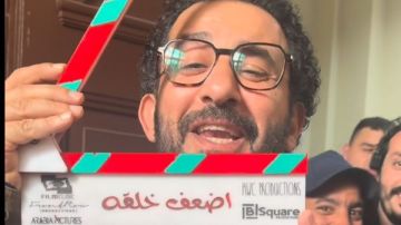 أحمد حلمي يعلن انتهاء تصوير فيلمه أضعف خلقه 