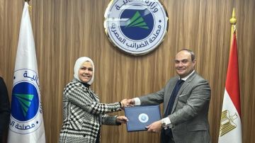 الضرائب: توقيع مذكرة تفاهم مع الشركة المصرية للإيداع والقيد المركزي الضرائب: توقيع مذكرة تفاهم مع الشركة المصرية للإيداع والقيد المركزي
