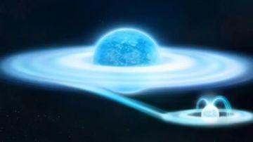 بعد 50 عاما من الحيرة.. مهمة فضائية تكشف السر الحقيقي وراء إشارات نجم عملاق بعد 50 عاما من الحيرة.. مهمة فضائية تكشف السر الحقيقي وراء إشارات نجم عملاق