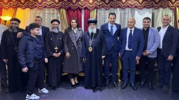 الأنبا أباكير يقيم مائدة إفطار رمضانية على شرف سفيرة مصر بالسويد ولاتفيا