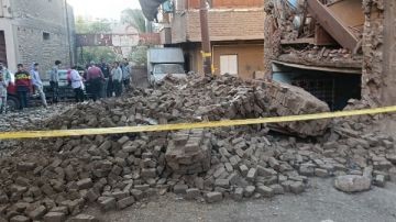 انهيار جزئي بمنزل قديم دون خسائر بشرية في أسيوط