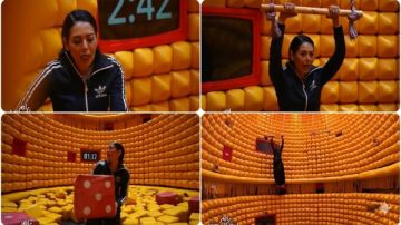 رعب وبكاء واعتراف بحب أوسة لقاء الخميسي تقع في فخ رامز ليفل الوحش