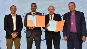 أسوان توقع بروتوكول تعاون مع الهيئة القبطية الإنجيلية لدعم التنمية الاجتماعية