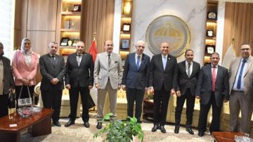 تعزيز التعاون بين جامعة المنوفية وجامعة مدينة السادات في القطاعات الطبية والبحثية تعزيز التعاون بين جامعة المنوفية وجامعة مدينة السادات في القطاعات الطبية والبحثية