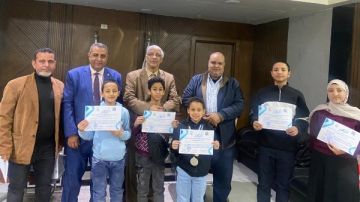 تعليم قنا تكرم الفائزين بالمراكز الأولى عالميا في الذكاء الاصطناعي