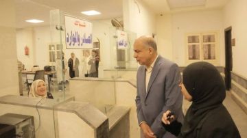 محافظ المنيا يتابع مستوى الخدمات بمجمع الخدمات الحكومية بقرية الروضة ضمن حياة كريمة محافظ المنيا يتابع مستوى الخدمات بمجمع الخدمات الحكومية بقرية الروضة ضمن حياة كريمة