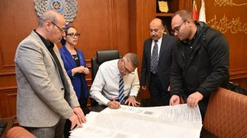 محافظ جنوب سيناء يعتمد المخطط التفصيلي لمدينة أبو زنيمة