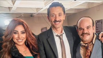 برفقة كريم محمود عبد العزيز ..رحاب الجمل تشارك جمهورها صورا من كواليس المتر سمير