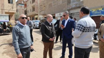 محافظ الجيزة يتفقد رفع المخلفات وتطوير المحاور المرورية بـ كرداسة محافظ الجيزة يتفقد رفع المخلفات وتطوير المحاور المرورية بـ كرداسة