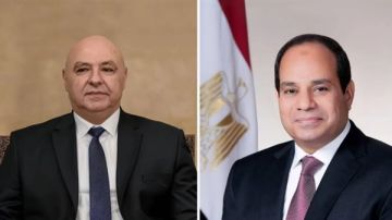 الرئاسة اللبنانية: الرئيس السيسي أبلغ عون بقرار مصر إرسال مساعدات إنسانية إلى لبنان