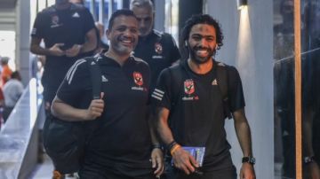 حسين الشحات يهنئ سامي قمصان بعيد ميلاده حسين الشحات يهنئ سامي قمصان بعيد ميلاده