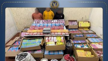 ضبط 8 ملايين قطعة ألعاب نارية بحوزة 3 أشخاص في القاهرة