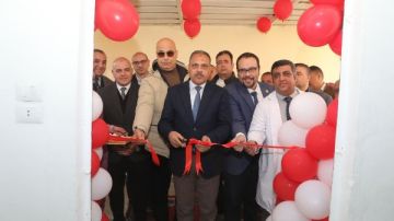 محافظ الشرقية يفتتح وحدة الأشعة المقطعية بمستشفى القرين المركزي