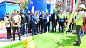 محافظ الغربية يفتتح أعمال التطوير وإعادة التأهيل لمحطة مياه شبرا ملكان بتكلفة 10 ملايين جنيه