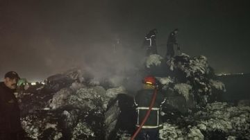 السيطرة على حريق نشب بمقطورة محملة بالقطن جنوب بورسعيد