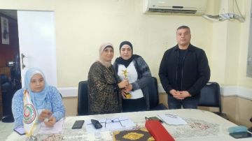 نقابة التمريض تكرم ممرضة المقطم لانقاذها مصاب في حادث.. صور نقابة التمريض تكرم ممرضة المقطم لانقاذها مصاب في حادث.. صور