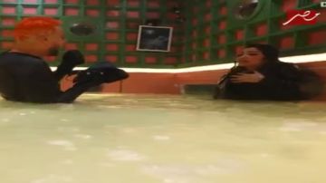 أنت مجنون.. رد فعل مفاجئ من رحمة محسن عقب اكتشاف مقلب رامز ليفل الوحش