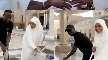 ساديو ماني يعلق على تنظيف المسجد النبوي: خدمة بيوت الله شرف كبير ساديو ماني يعلق على تنظيف المسجد النبوي: خدمة بيوت الله شرف كبير