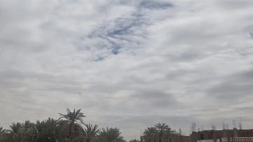 غيوم ورياح خفيفة على الوادي الجديد