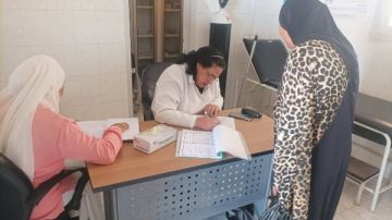 قافلة طبية مجانية بوحدة الجرف الصحية بالقصير توقع الكشف على 56 حالة قافلة طبية مجانية بوحدة الجرف الصحية بالقصير توقع الكشف على 56 حالة